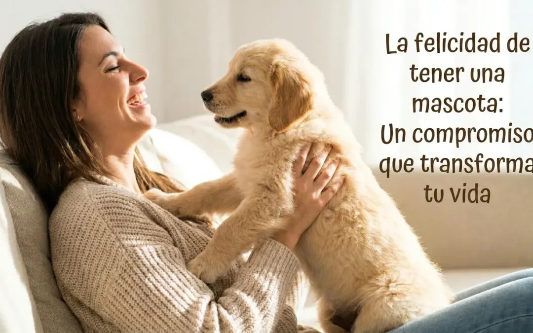 La felicidad de tener una mascota: Un compromiso que transforma tu vida