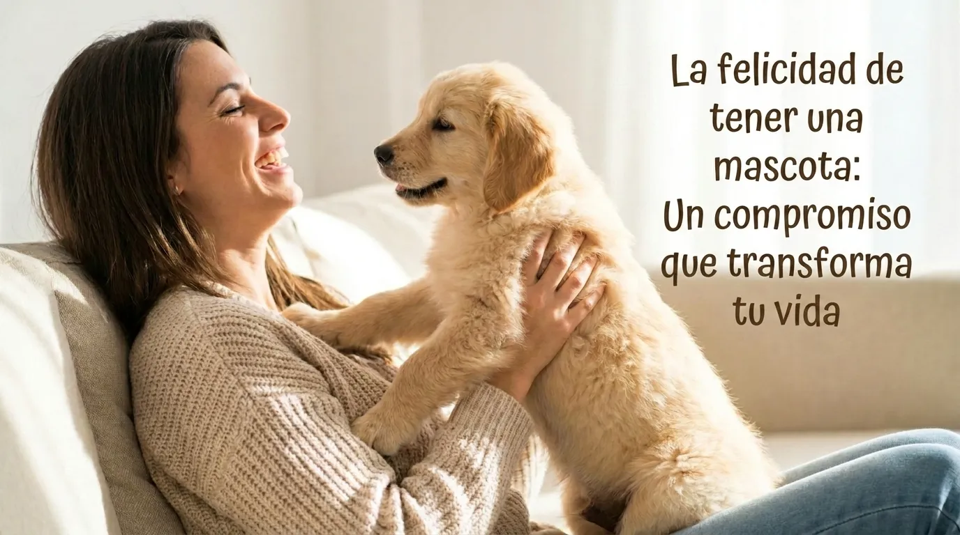 La felicidad de tener una mascota: Un compromiso que transforma tu vida