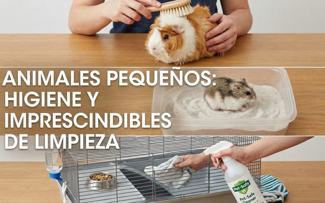 Cuidados básicos y mantenimiento para mascotas pequeñas: higiene y limpieza