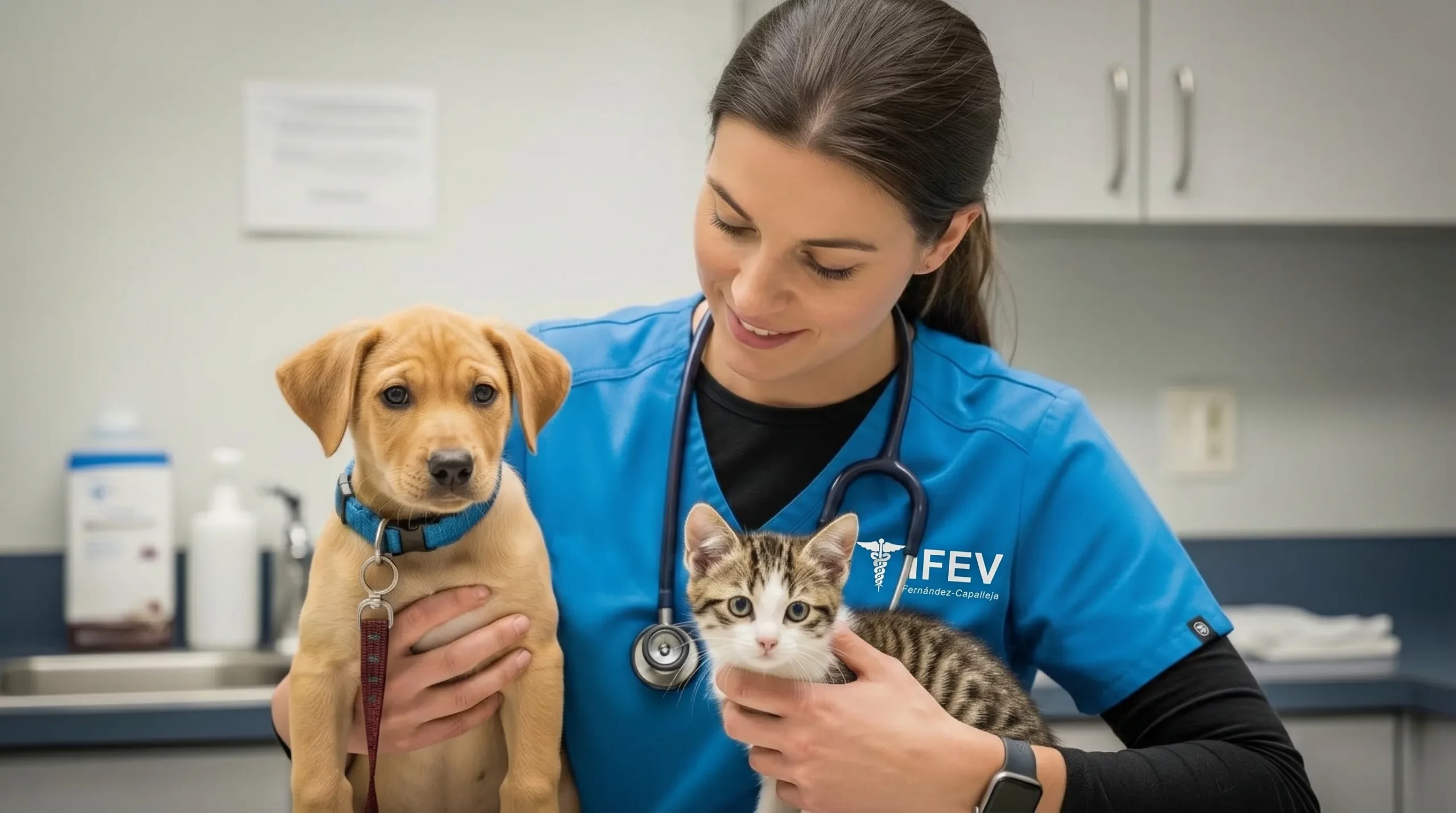 auxiliar veterinaria